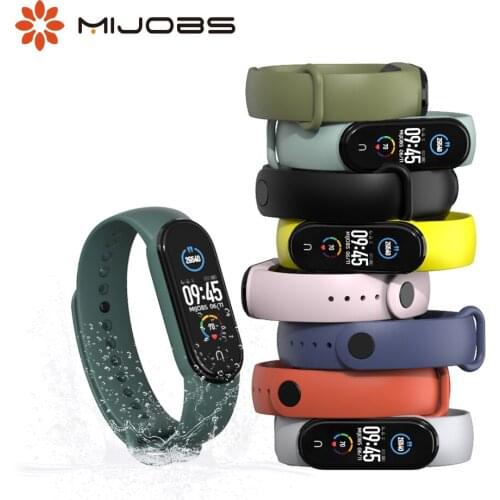 Strap For Mi Band 6 Wristband Global Silicone Band for Amazfit Band 5 Smart Bracelet Correa Sport Opaska Miband 5 Pulsera