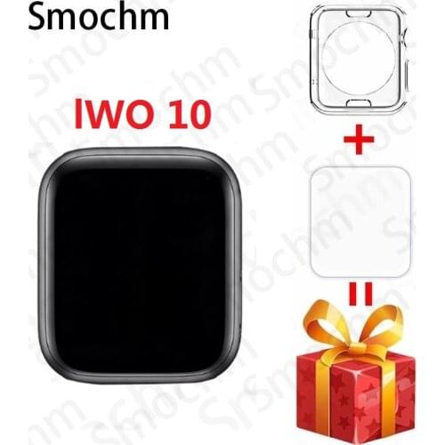 Smochm IWO 10 Bluetooth GPS Smart Watch Series 1:1 IWO 8 Plus IWO 9 Updated MT2503 Sports Smartwatch For Apple iPhone Android
