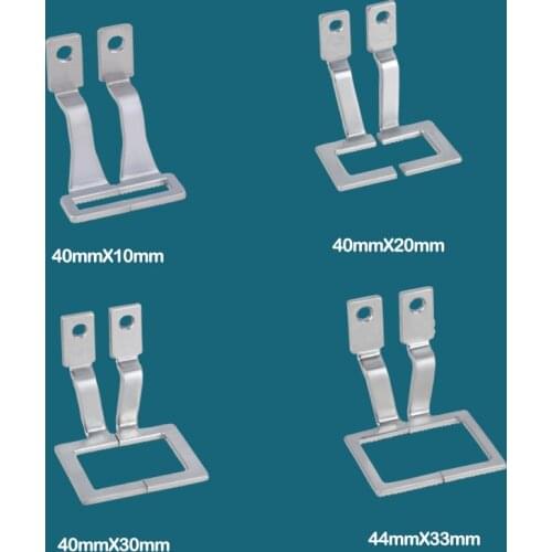 Sweing Rectangular-Type Presser Foot Support Plate For Brother 430D Knotting Machine Presser Foot Feed Plate40mmX10mm 40mmX20mm