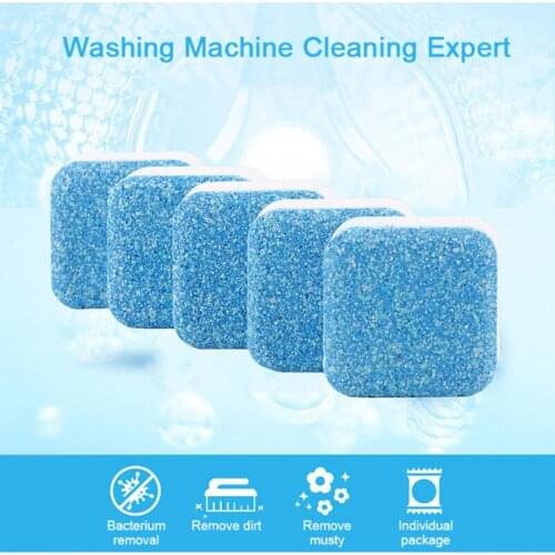 20 PCS Household Cleaning Accessories Washing Machine Cleaner Tablets Effervescent Cleaner Tablet