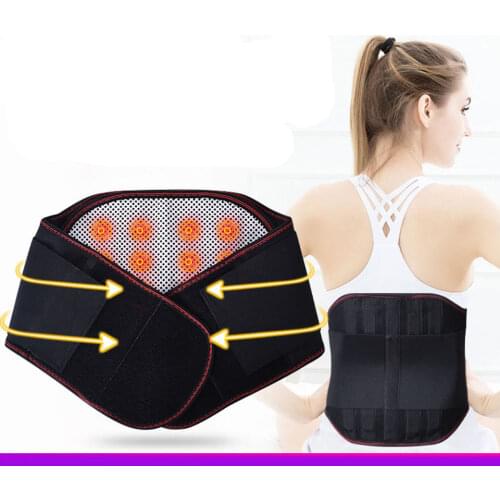 Back Belt Therapy for Lower Lumbar Sciatic Nerve Pain Relief Degenerative Disc Disease Coccyx Tailbone Pain Reusable Flexible