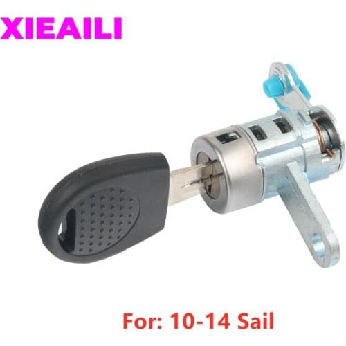 XIEAILI OEM Left Door Lock Cylinder Auto Door Lock Cylinder For Chevrolet 10-14 Sail With 1Pcs Key S629
