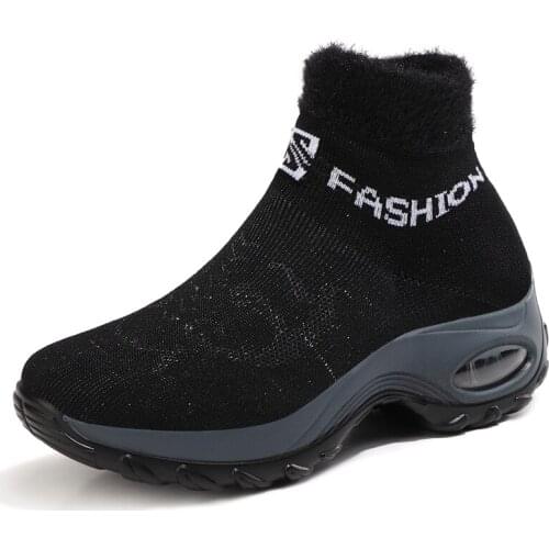 Women Boots Non-slip Waterproof Winter Ankle Snow Boots Women Platform Winter Shoes with Thick Fur Botas Mujer thigh high boots