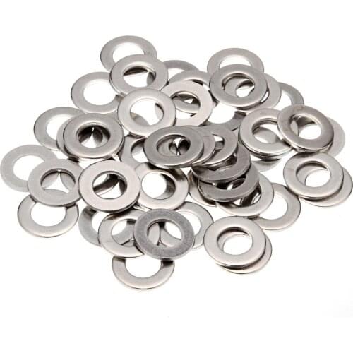 100pcs M14 washer Stainless Steel Form A Flat Washers To Fit Metric Bolt Screws Hardware