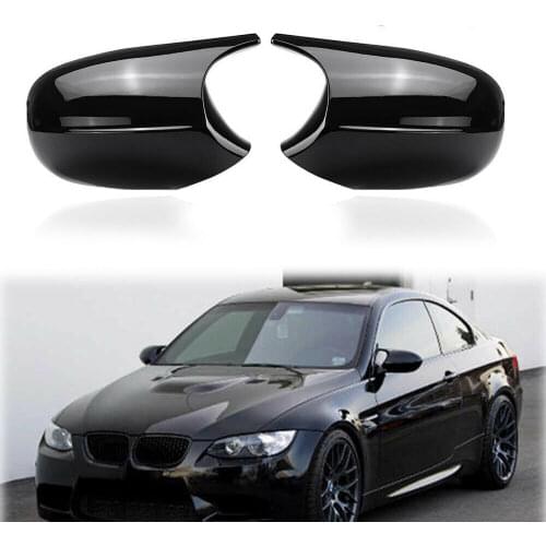 2pcs Car Side Mirror Cover Parts For BMW 3 Series LCI Replacement Cover E90 E91 08-11 & E92 E93 10-13 E87 07-11 E81 10-12