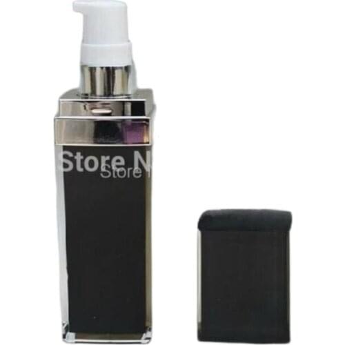 30ml black square acrylic bottle for serum ,essential oil ,cosmetic container Cosmetic bottle,Cosmetic Packaging