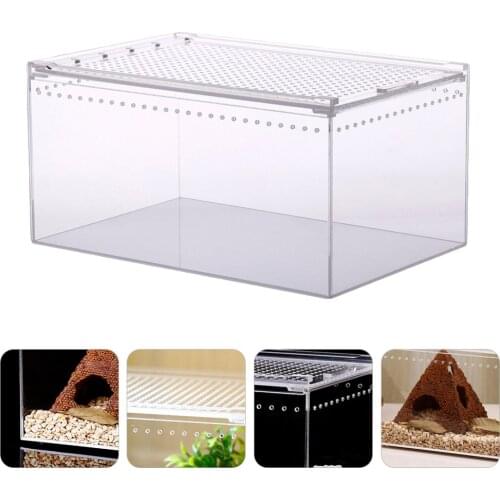 Reptile Breeding Box Terrarium Cage Tank Spider Tank Climbing Pet Breeding Tank