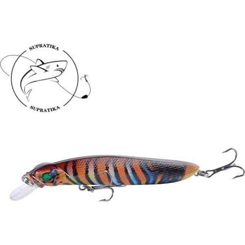 Artificial Floating Minnow 7.2g/10cm Freshwater Fishing Lure Hard Bait 3D Eyes Anti-Corrosion Bionic Plastic Fishing Bait