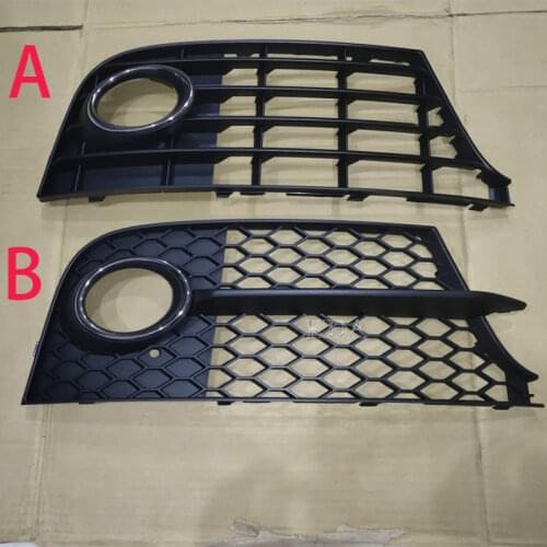 Auto Left Right Side Front Bumper Fog Light Grille Grill Cover For Audi TT 8J MK2 TTS 2011 2012 2013 2014 8J0807681H 8J0807682H