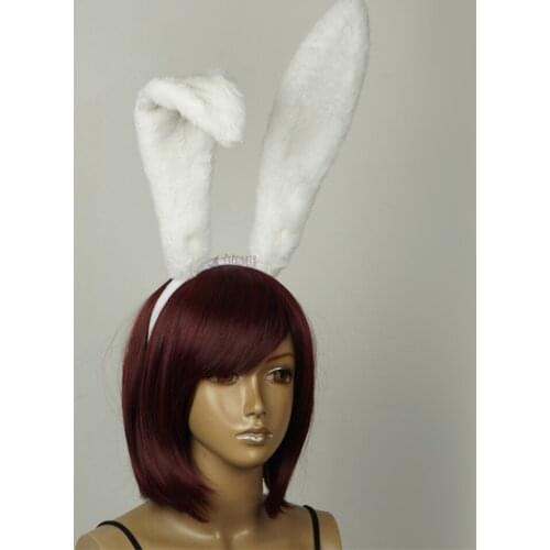 MMGG Rabbit ears hairbands accessories headwear ears black white custom made color