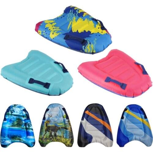 Outdoor Inflatable Surfboard Buoy Kickboard Kids Safe Sea Surfing Board Beach Float Pool Party Floating Toy Summer Water Sports