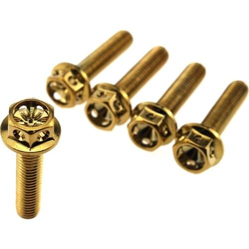 New 2019 5PCS Titanium M8 Wheel Lug bolt screw For vespa Piaggio Vespa GTS 300 300/ie GTS300