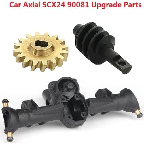 Axle metal gear strengthened rigid axle gear For 1/24 RC Crawler Car Axial SCX24 90081 Upgrade Parts