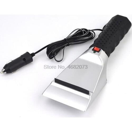 By DHL or Fedex 20pcs 12V Heated Ice Snow Defrost Windshield Scraper Remove Electric Auto Car Lighter