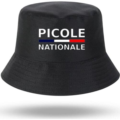 2021 New Picole Nationale Print Men Women Bucket Hat Outdoor Panama Fishing Cap Fisherman Hat Fishing Hat