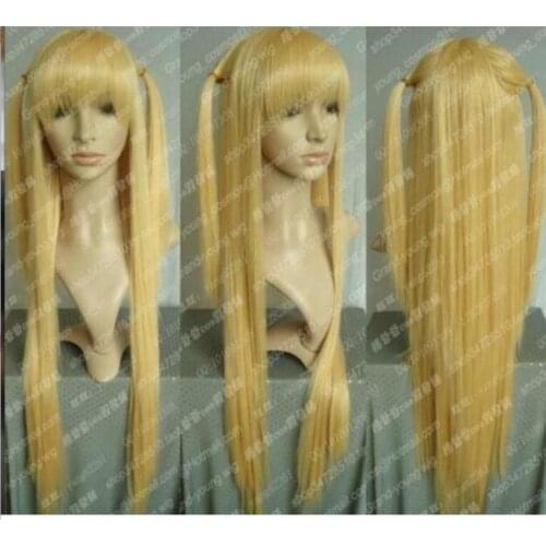 Wig Animation Art Death Note Cosplay Amane Misa Long Warm Blonde Wig