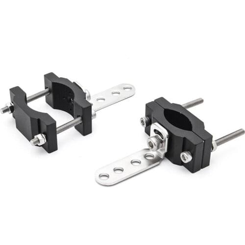 Adjustable LED Headlight Tube Fork Bracket fork clamp Stainless steel For Car Truck Motorcycle Lamp Clamp Holder 18mm-52mm