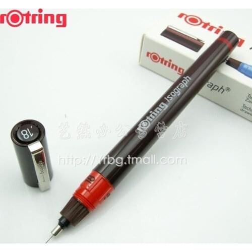 Rotring red ring ink pen needle drawing pen stylus 0.1 - 0.18mm