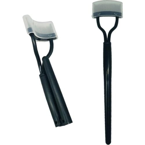 Eyelash Curler Beauty Makeup Lash Separator Foldable Metal Eyelash Brush Comb Mascara Curl Beauty Makeup Cosmetic Tool