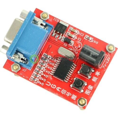 1PCS7V-12V Power input VGA Signal Generator LCD Display Tester NEW