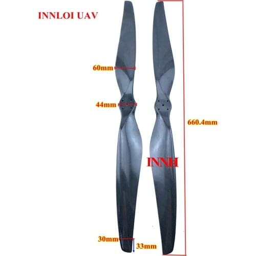 26 inch 2685 carbon fiber propeller multi copter propeller T motor propeller [INNLOI UAV Custom-made Agricultural UAV Drone]