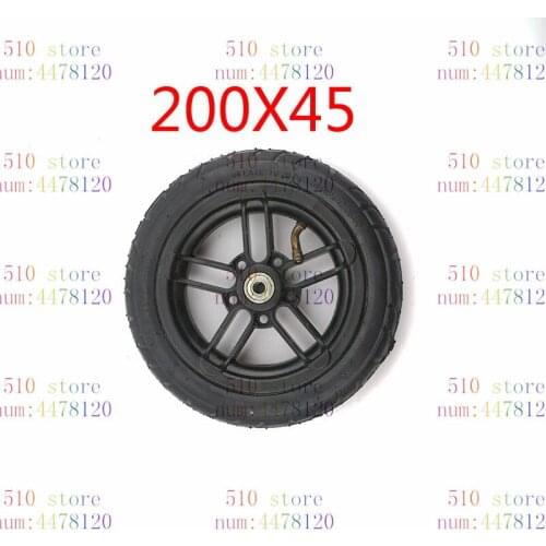 Free shipping 8 inch 200x45 Wheel Tyre and inner Tube with plastic hub for Balanced vehicle electric scooter motorcycle parts