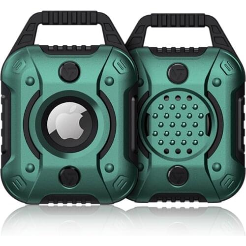 For Apple AirTag Case All-inclusive Shockproof Protective Case for 2021 New Apple AirTags Keychain Anti-Lost Anti-Scratch Cover