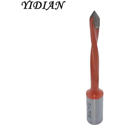 Woodworking Machine Tungsten Carbide Alloy Drill Bits Through Hole Drilling Bit CNC Router Dia. 4/5/6/7/8/9/10/12 MM