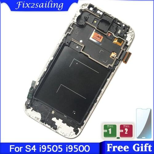 For SAMSUNG Galaxy S4 GT-i9505 i9500 i9505 i9506 i9515 i337 LCD Display Touch Screen with Frame Digitizer 5.0inch LCD Display