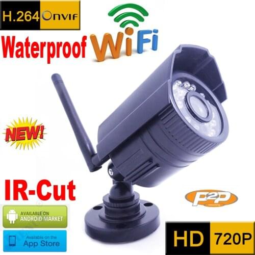 Ip camera 720p wifi cctv security system waterproof wireless weatherproof outdoor infrared mini Onvif H.264 IR Night Vision Cam
