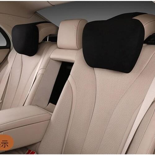 Quality Car Headrest Neck Support Seat / Maybach Design S Class Soft Universal Adjustable Car Pillow Neck Rest Cushion