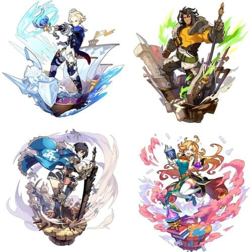 Three Ratels CYX1 Hot game Cool skills anime stickers car sticker laptop decal wall sticker for boys