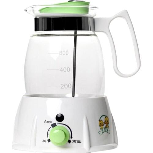Flushing Milk Heater Baby Glass Pot Milk Machine Temperature Regulating Milk Heater Multi Function Warm Milk Heater