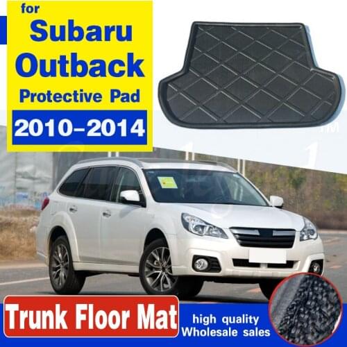 Fit For Subaru Outback 2010 2011 2012 2013 2014 Boot Liner Rear Cargo Mat Trunk Tray Floor Carpet Protector Mud Kick Pad
