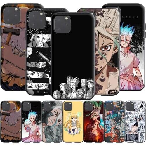 Dr. Stone Silicone Case for Realme Narzo 30A GT NEO C3 C25 C21 C20 C17 C15 C12 C11 8 7 7i 6 6i Pro