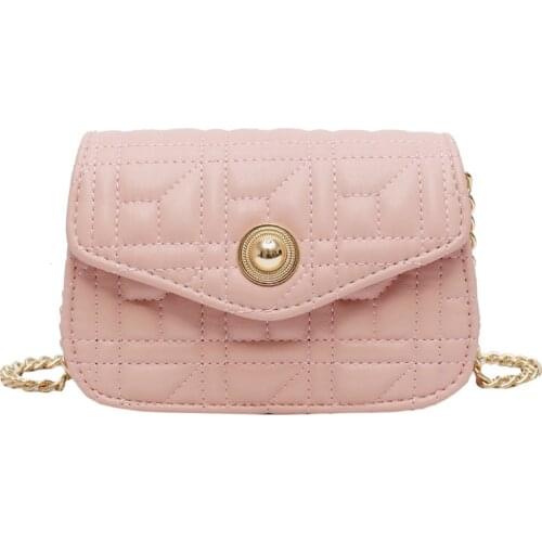 Crossbody Bag for Women Fashion Simple Chain Designer Soft Leather Shoulder Bag Solid Color Temperament Flip Bags