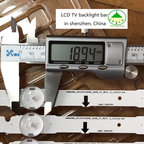 648mm LED Backlight Lamp strip 7leds For Samsung 32 inch TV 2014SVS32HD D4GE-320DC0-R3 CY-HH032AGLV2H BN41-02169A BN96-30445A