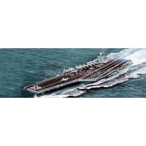 Trumpeter 1/700 05753 USS Dwight D.Eisenhower CVN-69 1978 Assembly Model kits building scale model ship 3D puzzle ship