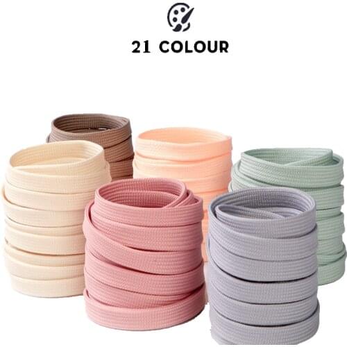 1Pair Sneakers Shoelaces Shoes Accessories Laces for Shoes Unisex Flat Shoe Laces Shoe Strings Shoelaces Af1Length100,120,140cm