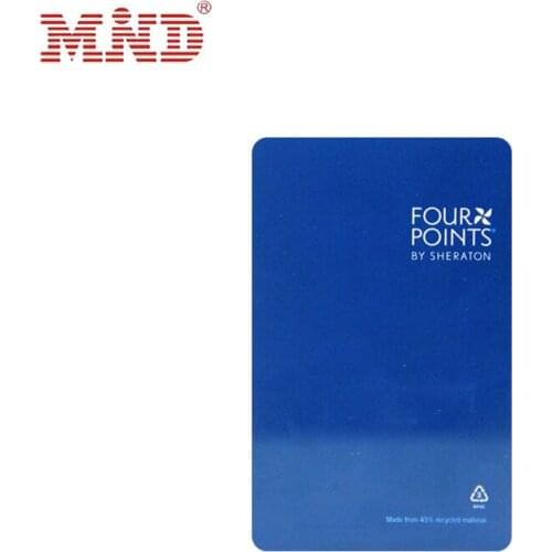 1000pcs free shipping customized printing hotel key card with SLE4428 chip contact smart card hotel key card ISO7816 protocol