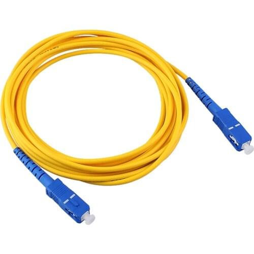 20 Meters SC/UPC-SC/UPC SM SX 3mm 20M 9/125um Optical Fiber Jumper Cable Fiber Optic Patch Cord