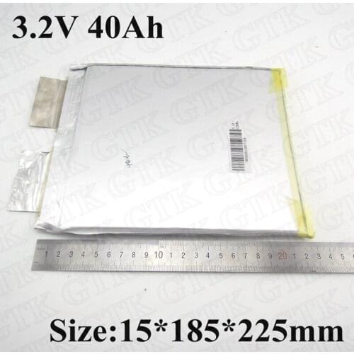 4pcs/lot 3.2v 40Ah lifepo4 battery real 42Ah lifepo4 diy for lifepo4 12v battery solar panel 12v lithium ion battery 12v ebike