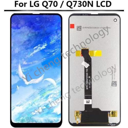 6.4"inch LCD Display For LG Q70 Q620 LM-Q620VAB LM-Q620WA Touch Screen Digitizer Assembly With Frame
