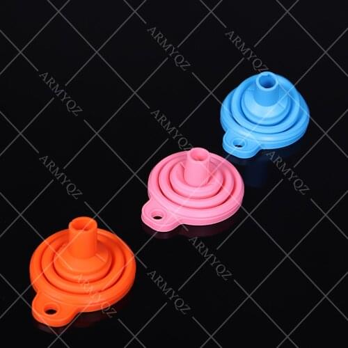 Diamond Painting Accessories Tool Convenient Foldable Silicone funnel Bead Container Diamond Embroidery Environmental Mosaic