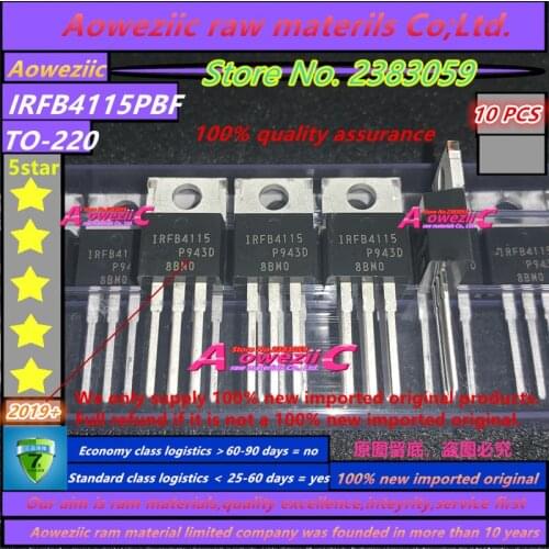 Aoweziic 2019+ 100% new imported original IRFB4115PBF IRFB4115 TO-220 FET 150V 104A