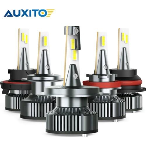 AUXITO H4 H7 LED Bulb Canbus H13 H8 H11 HB3 9005 HB4 9006 9012 9007 LED Headlights for Ford Nissan BMW Renault Mazda Kia Skoda
