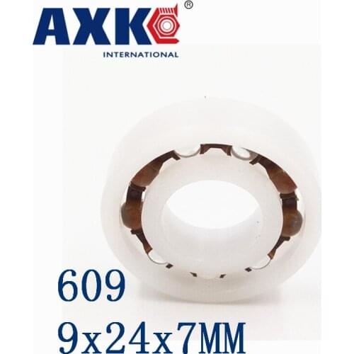 Axk 609 Pom (10pcs) Plastic Bearings 9x24x7mm Glass Balls 9*24*7mm