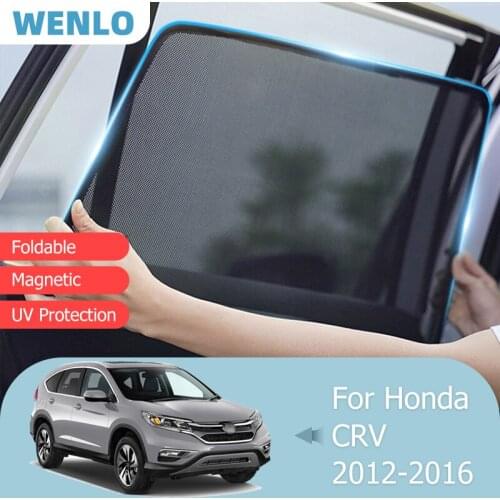 For Honda CRV CR-V 2012-2016 Front Windshield Car Sunshade Side Window Screen Blind Sun Shade Magnetic Visor Mesh Curtain Shield