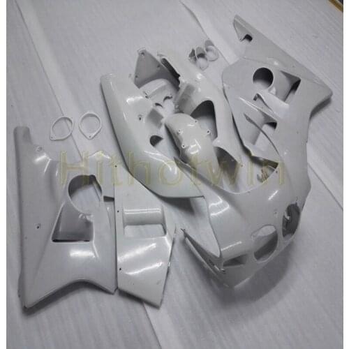 Custom-made motorcycle Fairing for CBR400RR 1988 1989 NC23 CBR 400 RR body kit+Screws+white