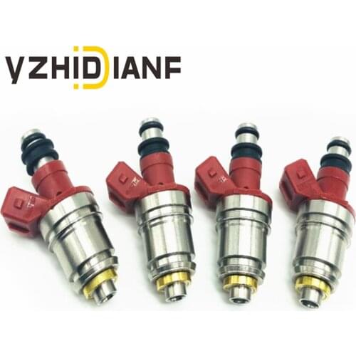 4pc JS21-1 16600-86G00 New Fuel Injectors For Nissan- D21 Pickup- 2.4L For GMC- Sonoma- 16600-86G10 35-80798I4 1660086G00